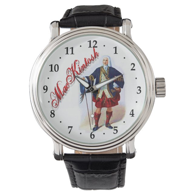 Montre Clan MacKintosh Scottish Dream Watch (devant)