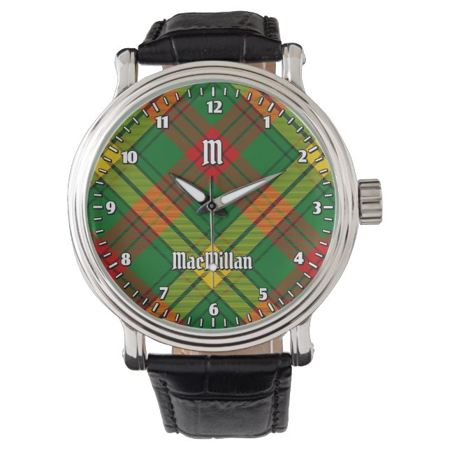 Montre Clan MacMillan Tartan (devant)