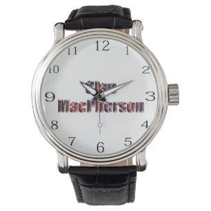 Montre Clan Macpherson Tartan Nom, Regarder