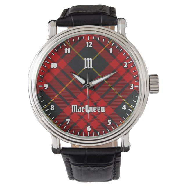 Montre Clan MacQueen Tartan (devant)
