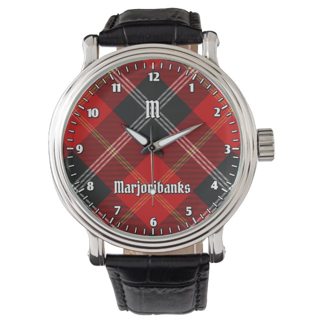 Montre Clan Marjoribanks Tartan (devant)