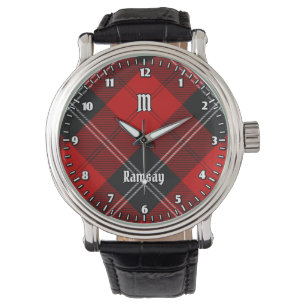 Montre Clan Ramsay Red Tartan