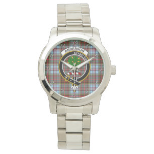 Montre Clan sans temps classique Anderson Ancien Tartan P