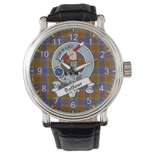 Montre Clan sans temps classique Balfour Insigne moderne 