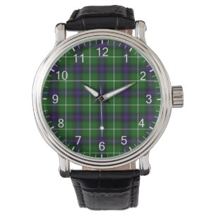 Montre Clan sans temps classique Donald MacDonald Tartan