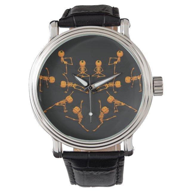 Montre Classe de Yoga d'Halloween (devant)