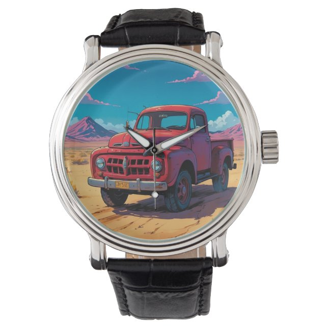 Montre Classique camionnette américaine  (devant)