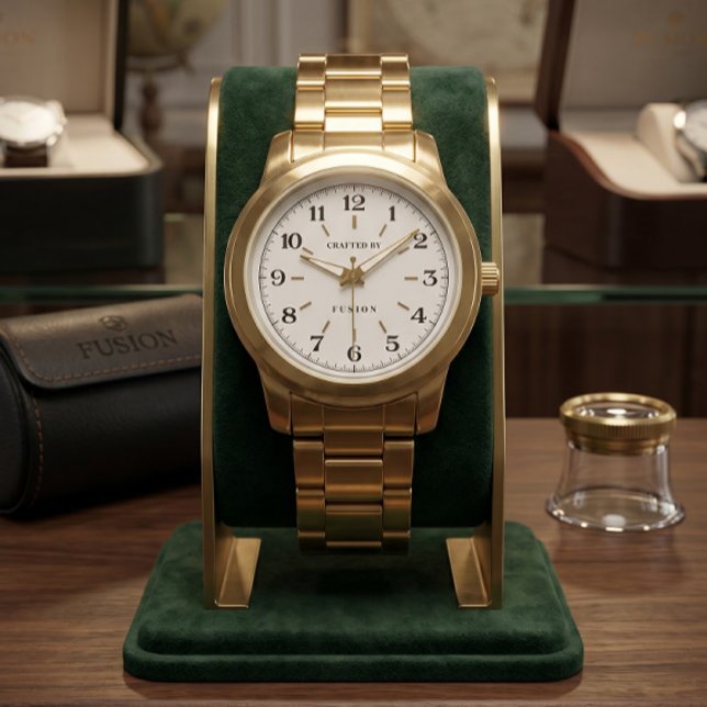Montre Classique en Or | Chronomètre de Luxe pour  (Créateur téléchargé)