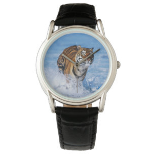 Montre Classique Hommes / Tigre de la Faune