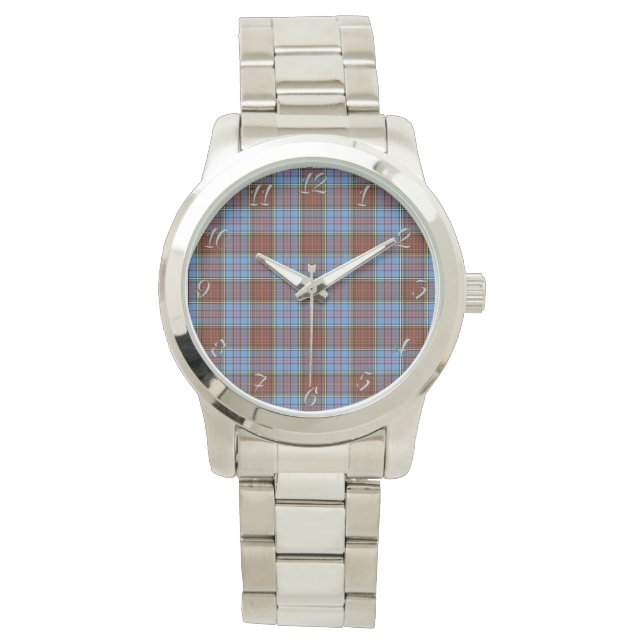 Montre Classique Intemporel Clan Anderson Moderne Carreau (devant)