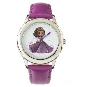 Montre classique pour enfants - Princesse