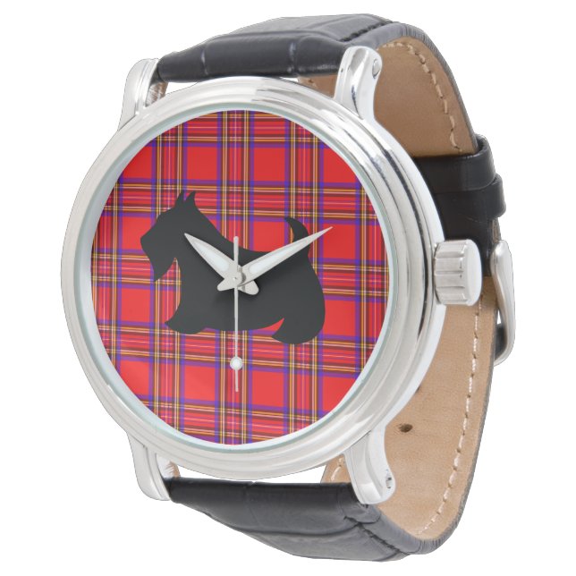 Montre Classique Scottish Terrier (Incliné)