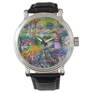 Montre Claude Monet : Jardin d'Iris par Giverny