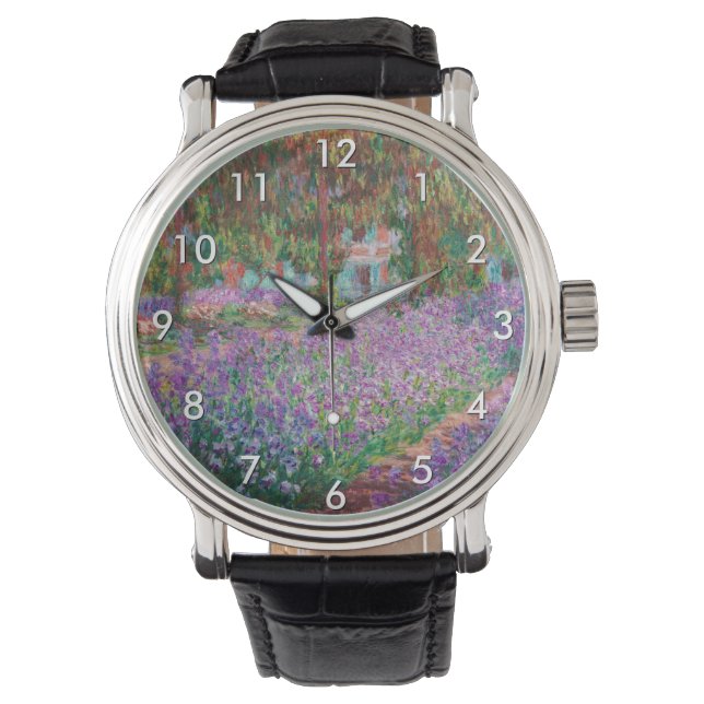 Montre Claude Monet - Le jardin de l'artiste à Giverny (devant)
