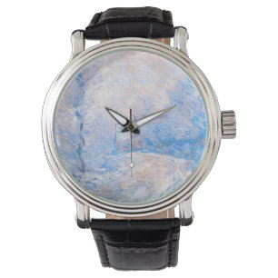 Montre Claude Monet : L'entrée à Giverny sous la neige