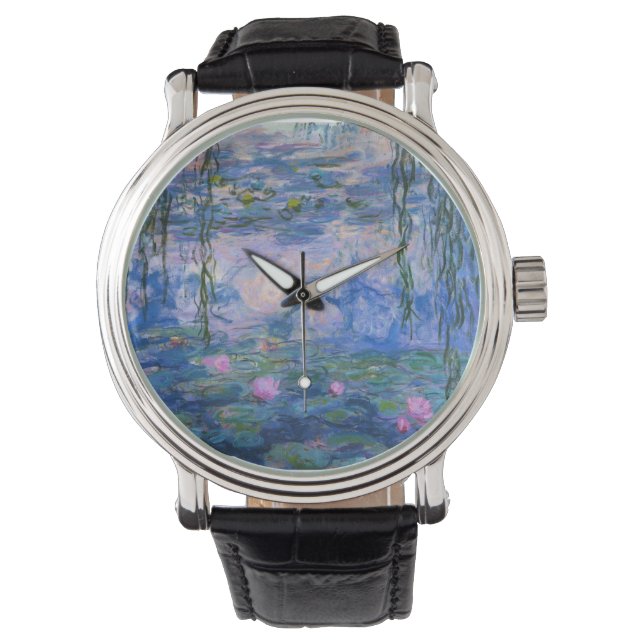 Montre Claude Monet - Lys à eau, 1916 (devant)