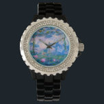 Montre Claude Monet - Lys d'eau 1919<br><div class="desc">Claude Monet - Water Lilies 1919. La célèbre peinture artistique.</div>