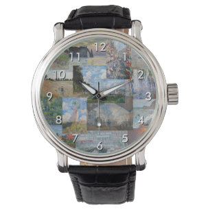 Montre Claude Monet - Patchwork de chefs-d'oeuvre