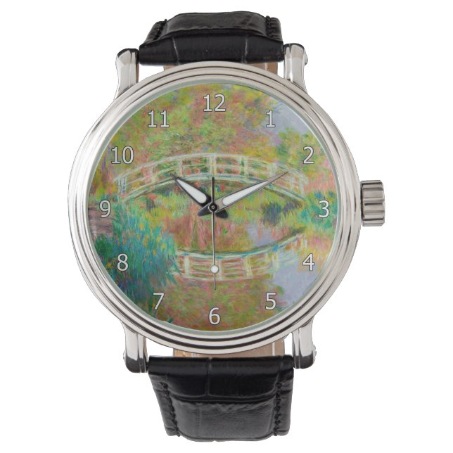 Montre Claude Monet - Pont Japonais, Giverny (devant)