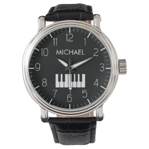 Montre Clavier de piano Musicien personnalisé