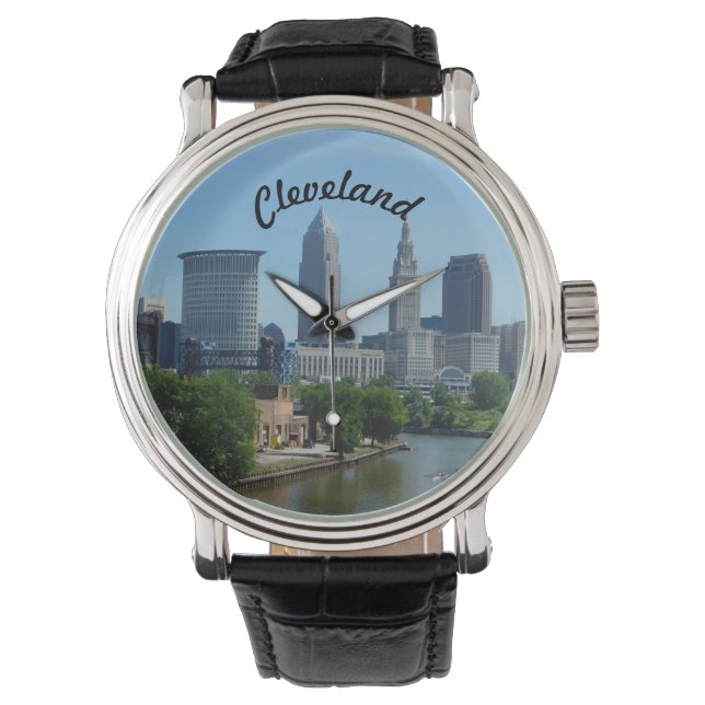 Montre Cleveland, Ohio River Skyline Watch (devant)