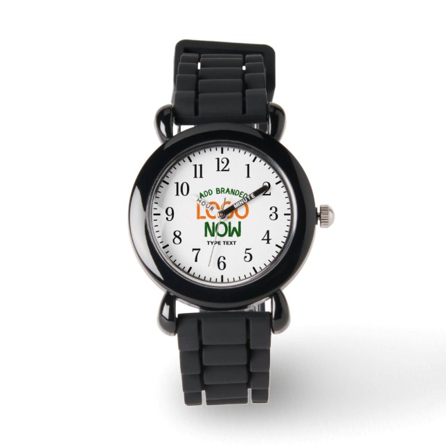 MONTRE CLIENT SIMPLE CONTEMPORAIN PROPRE NOIR MODE (Recto)