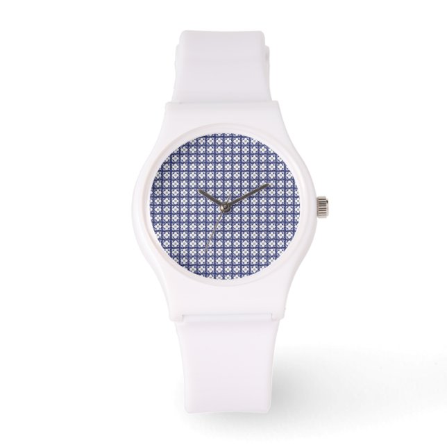 Montre Clocher bleu (Recto)