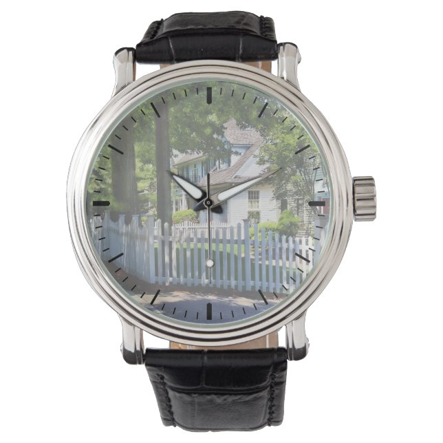 Montre Clôture blanche (devant)