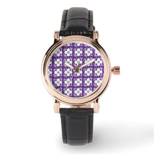 Montre Clover violet