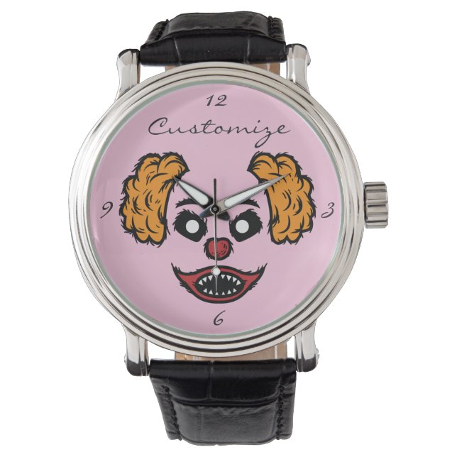 Montre Clown effrayant Thunder_Cove (devant)