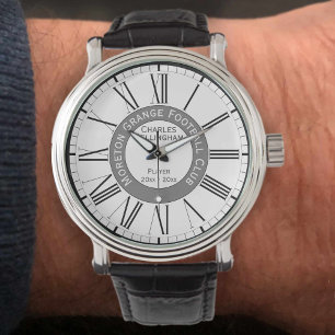 Montre Club de football ou joueur d'équipe sportive