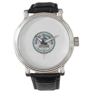 Montre Club de professeur magique de licorne drôle cadeau