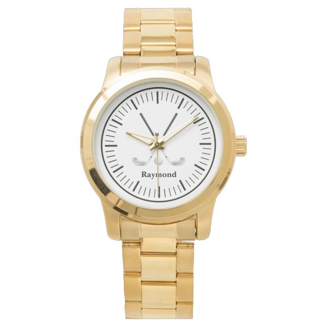 Montre Clubs de golf et Ball (devant)