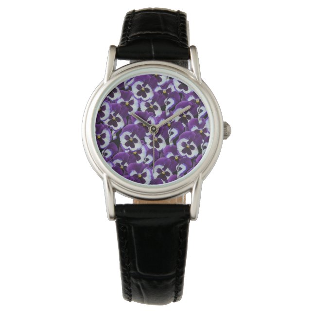 Montre Clusters de panneaux blancs violets : Harmonieux g (devant)