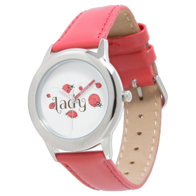 Montre Coccinelle (Incliné)