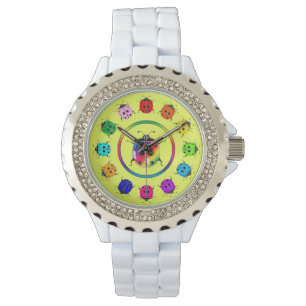 Montre Coccinelles pour des dames ! !