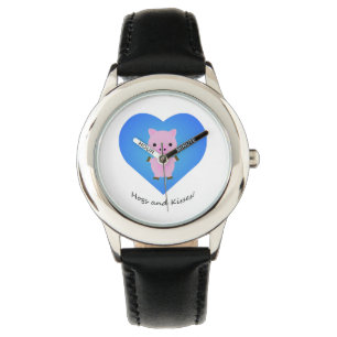 Montre Cochons et baisers