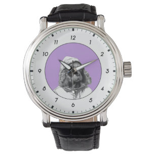 Montre Cocker Spaniel en Manteau de pluie (Sumire) M1