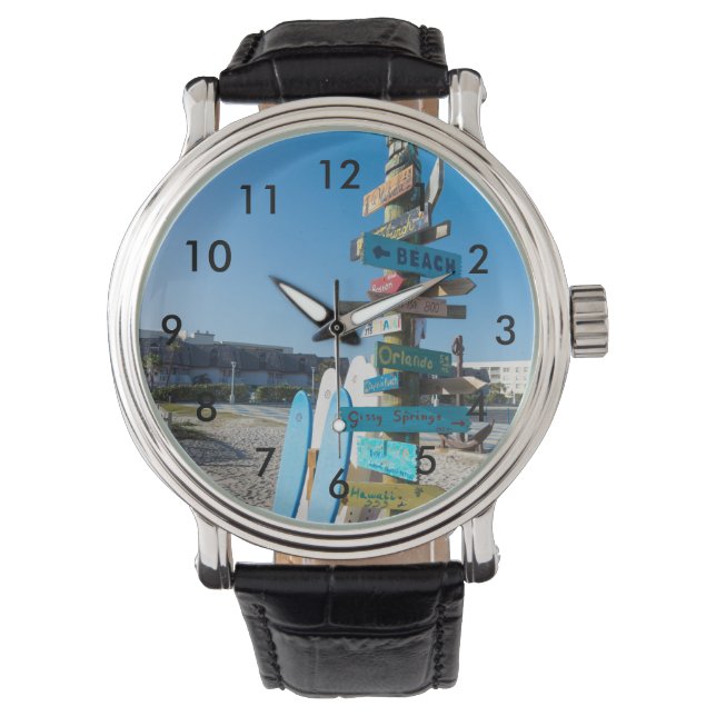 Montre Cocoa Beach Tiki Totem (devant)