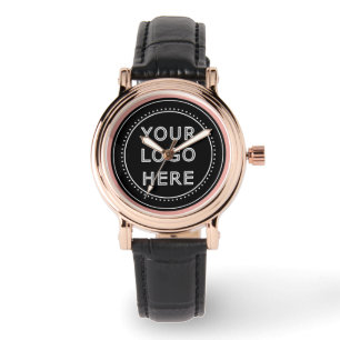 Montre Code QR noir élégant et élégant