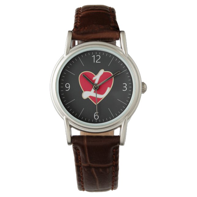 Montre Coeur amoureux (devant)
