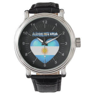 Montre Coeur argentin