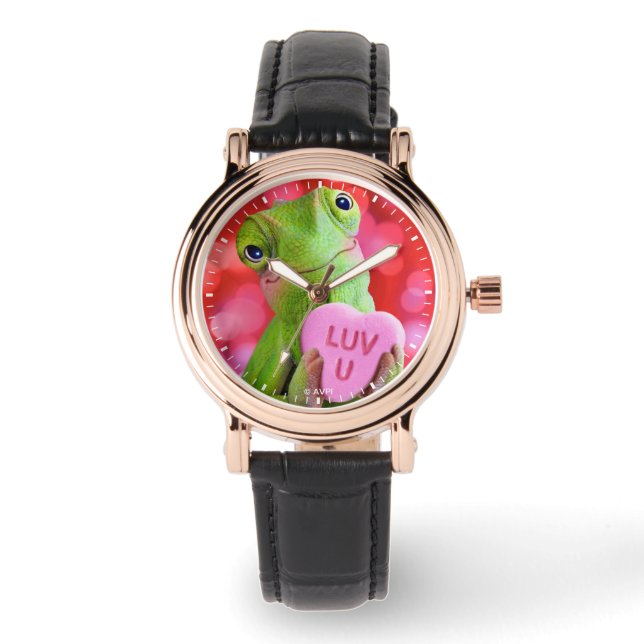 Montre Cœur de Caméléon (Je t'aime) (Recto)