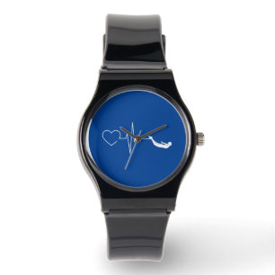 Montre Coeur de natation