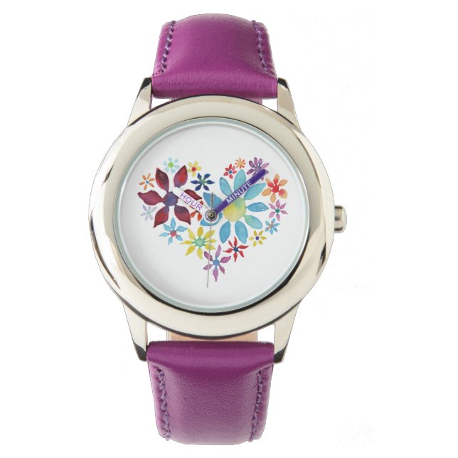 Montre Coeur des fleurs (devant)