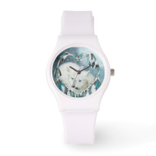 Montre Coeur D'Un Loup Wearable Art Watch