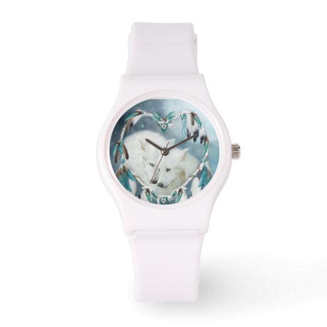 Montre Coeur D'Un Loup Wearable Art Watch (Recto)
