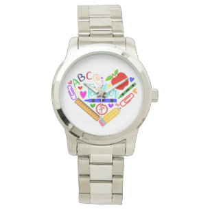 Montre Coeur enseignant