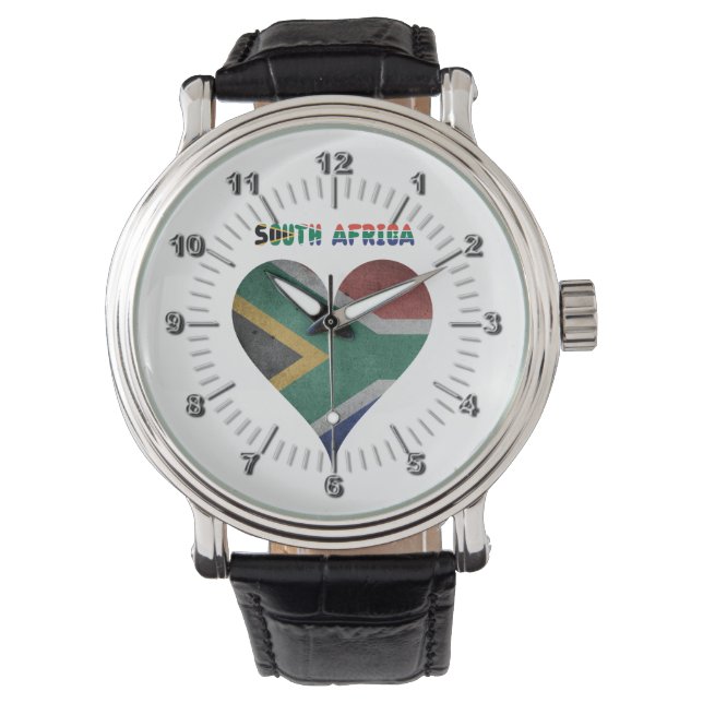 Montre Coeur sud-africain (devant)