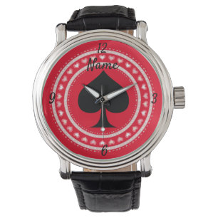 Montre Coeurs Cercle Black Spades Thunder_Cove